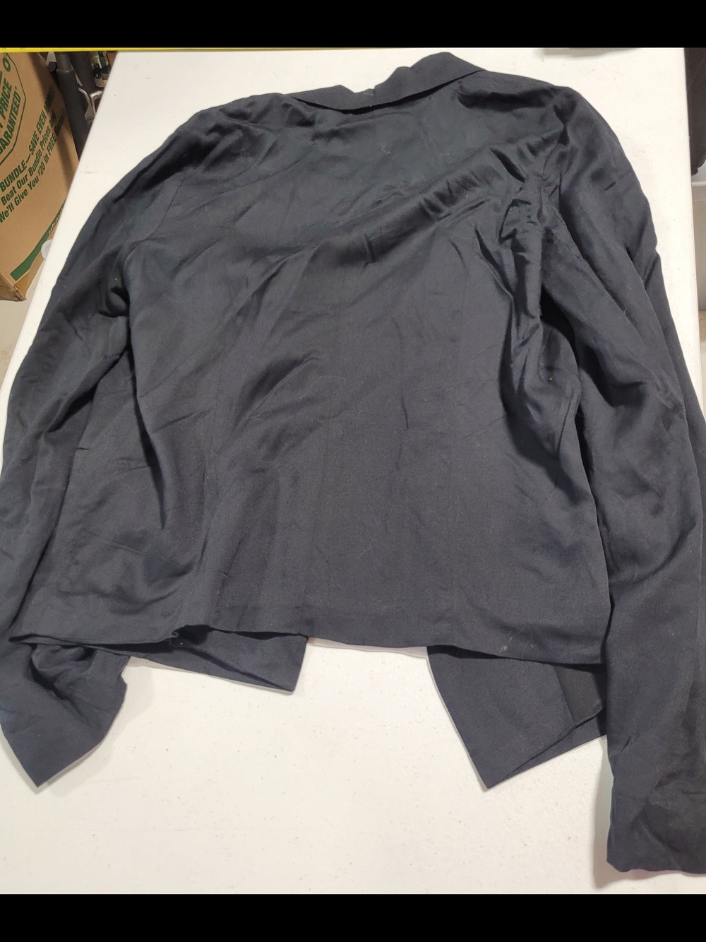Frenchi Black Open-Front Blazer - Picture 4 of 4